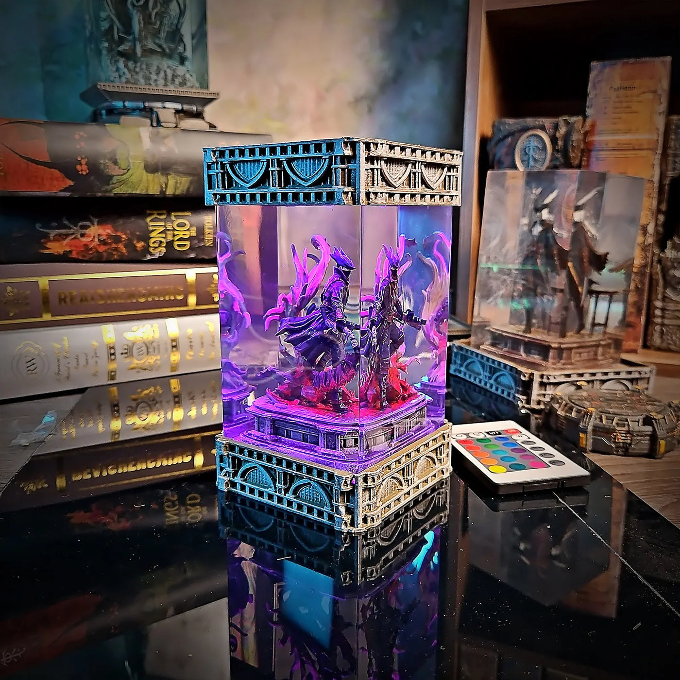 The Hunter Bloodborne Resin Lamp