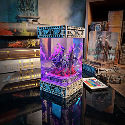 The Hunter Bloodborne Resin Lamp