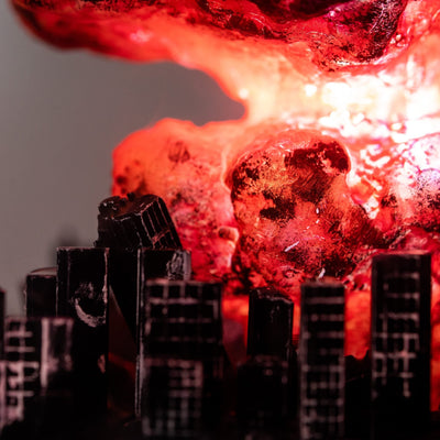 Explosion Atomic Bomb Resin Lamp