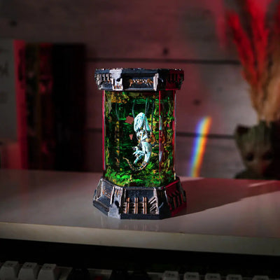 Raptor Dinosaur Incubator Resin Lamp  2