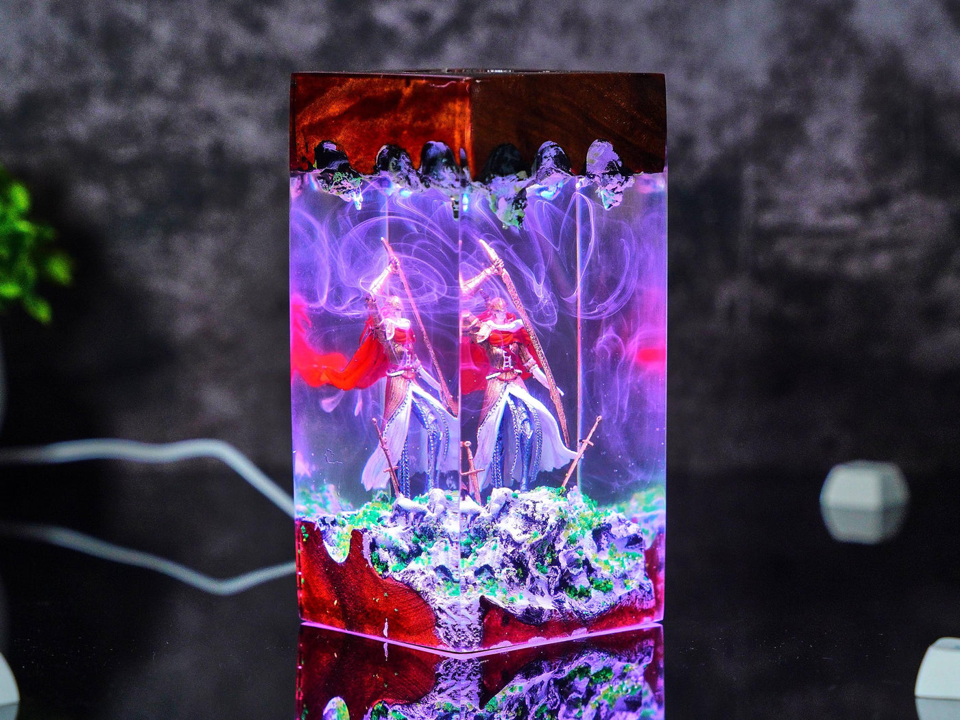 Malenia Elden Ring Resin Lamp