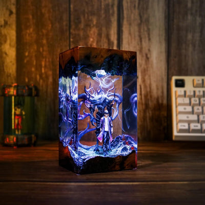 Sung Jinwoo vs Beru Resin Lamp