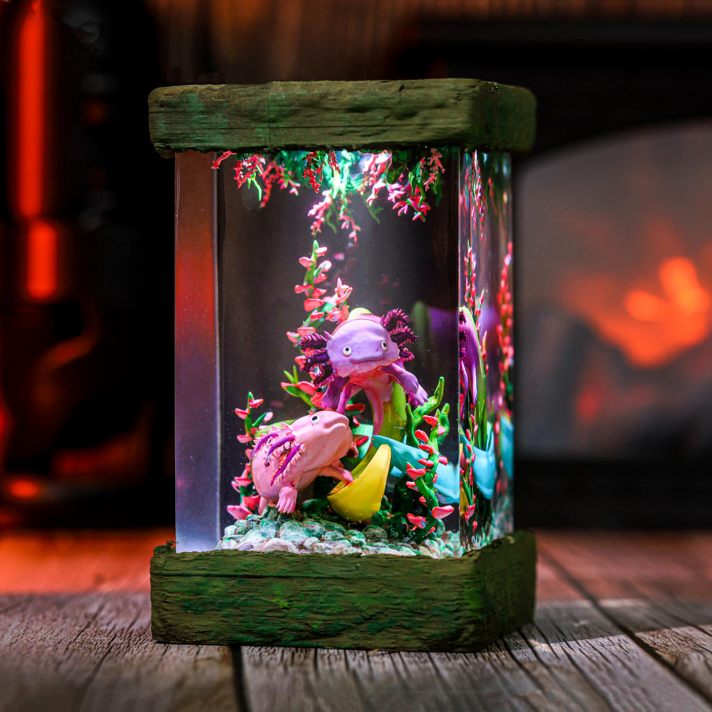 Axolotl Night Light