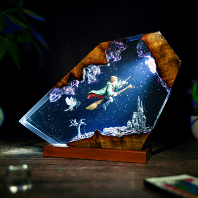 Hedwig Harry Potter Resin Lamp