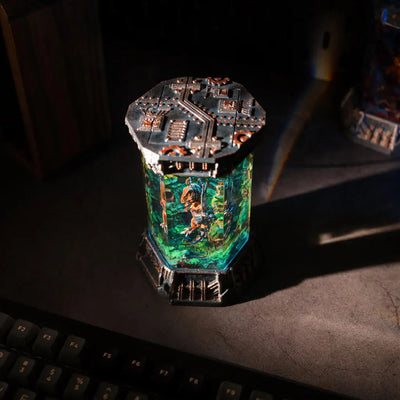 T-Rex Dinosaur Incubator Resin Lamp  3