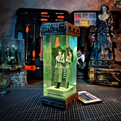 Wednesday Addams Resin lamp