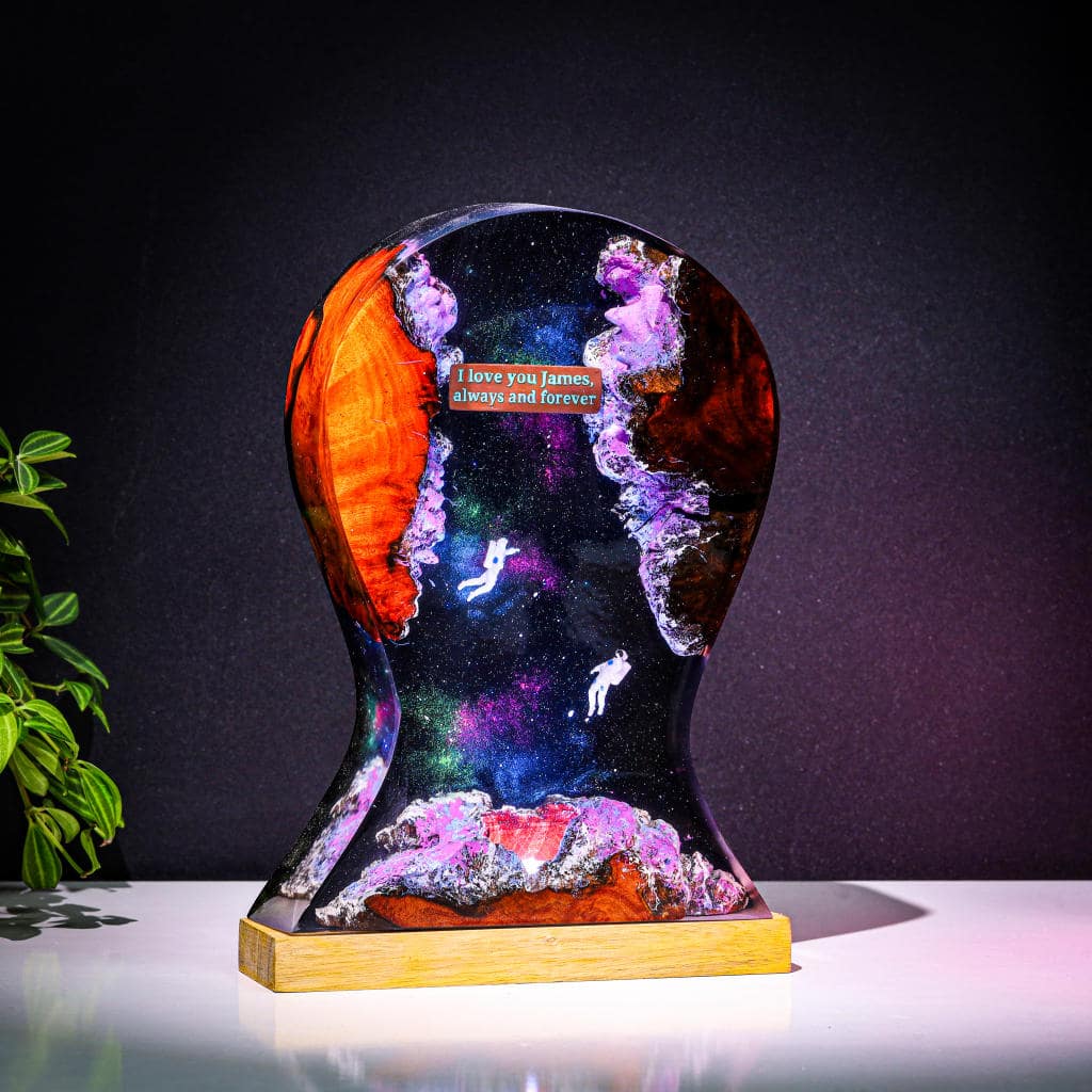 Custom Galaxy Headphone Stand