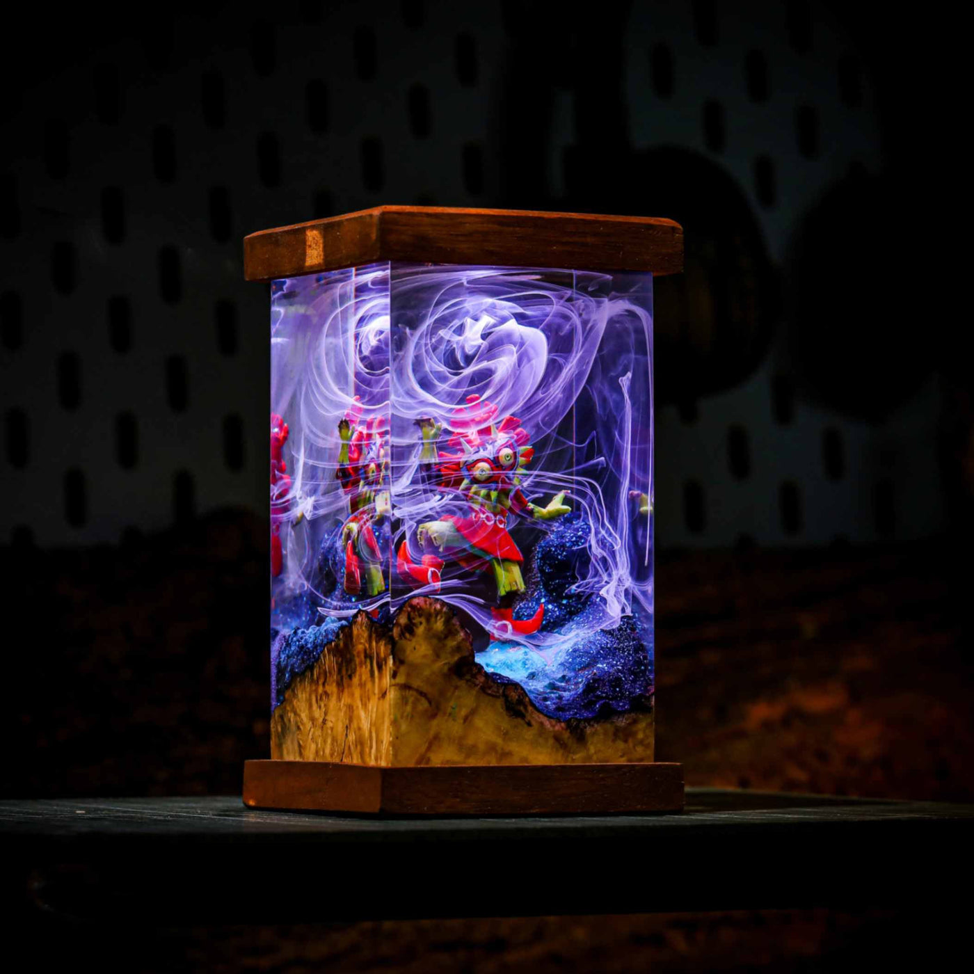 Skullkid Zelda Epoxy Night Light