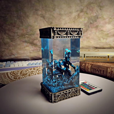 Gimli & Legolas The Lord of the Rings Resin Lamp