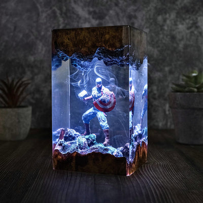 Captain America Night Light