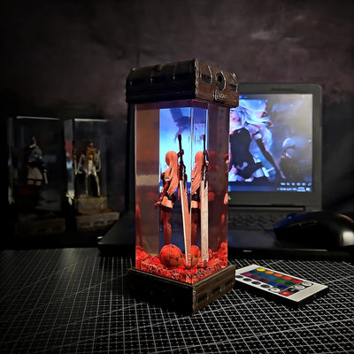 A2 NieR Automata Resin Lamp