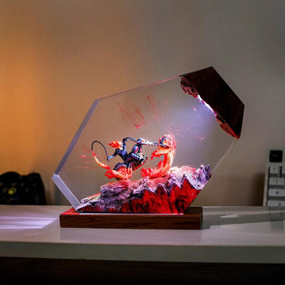 Devil Rider Epoxy Night Light