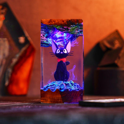 Jiji Black Cat Kiki’s Delivery Service Resin Lamp
