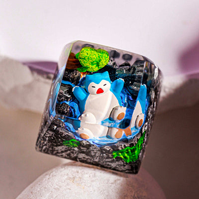 Pokemon - Snolax Artisan Keycap  5