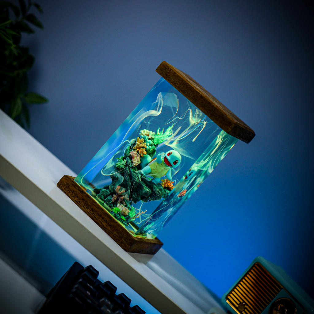 Squirtle Pokemon Night Lamp