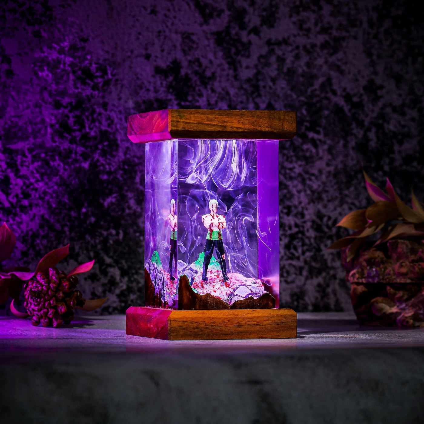 Zoro One Piece Resin Lamp