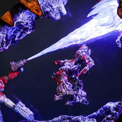 Optimus Prime Transformers Resin Lamp