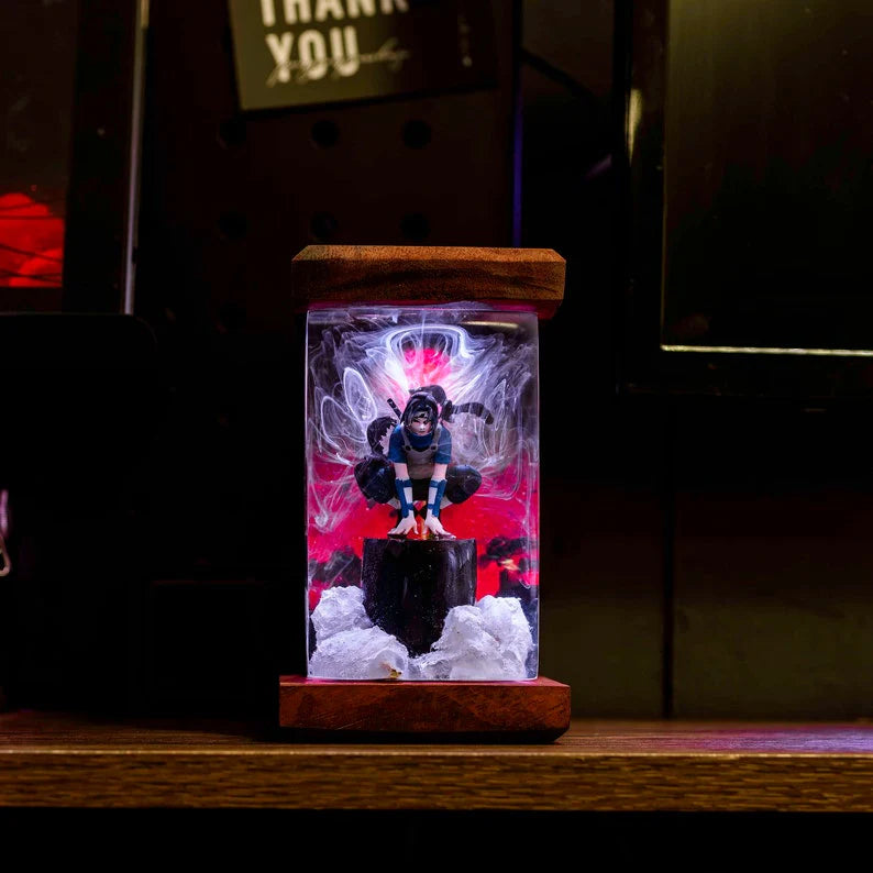 Sasuke Uchiha Resin Lamp