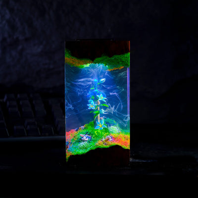 Master Sword with Silent Flower Resin Lamp