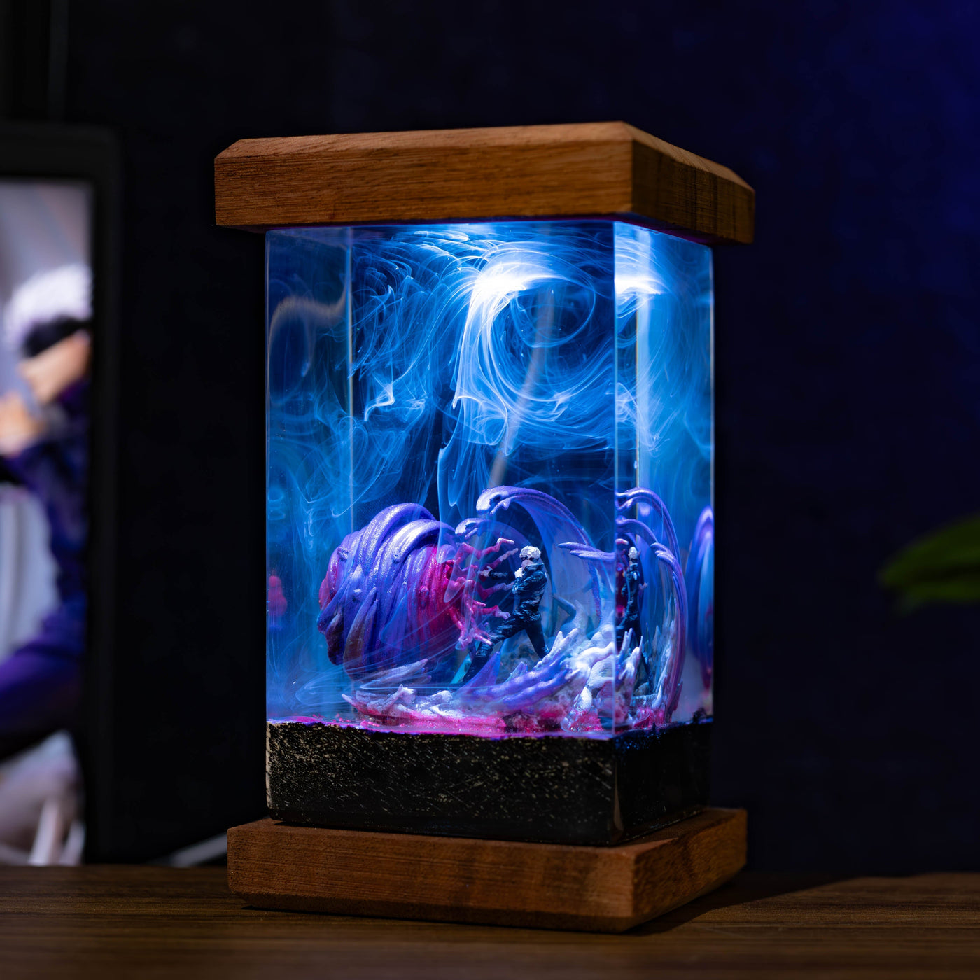 Gojo Satoru Power Jujutsu Kaisen Resin Lamp