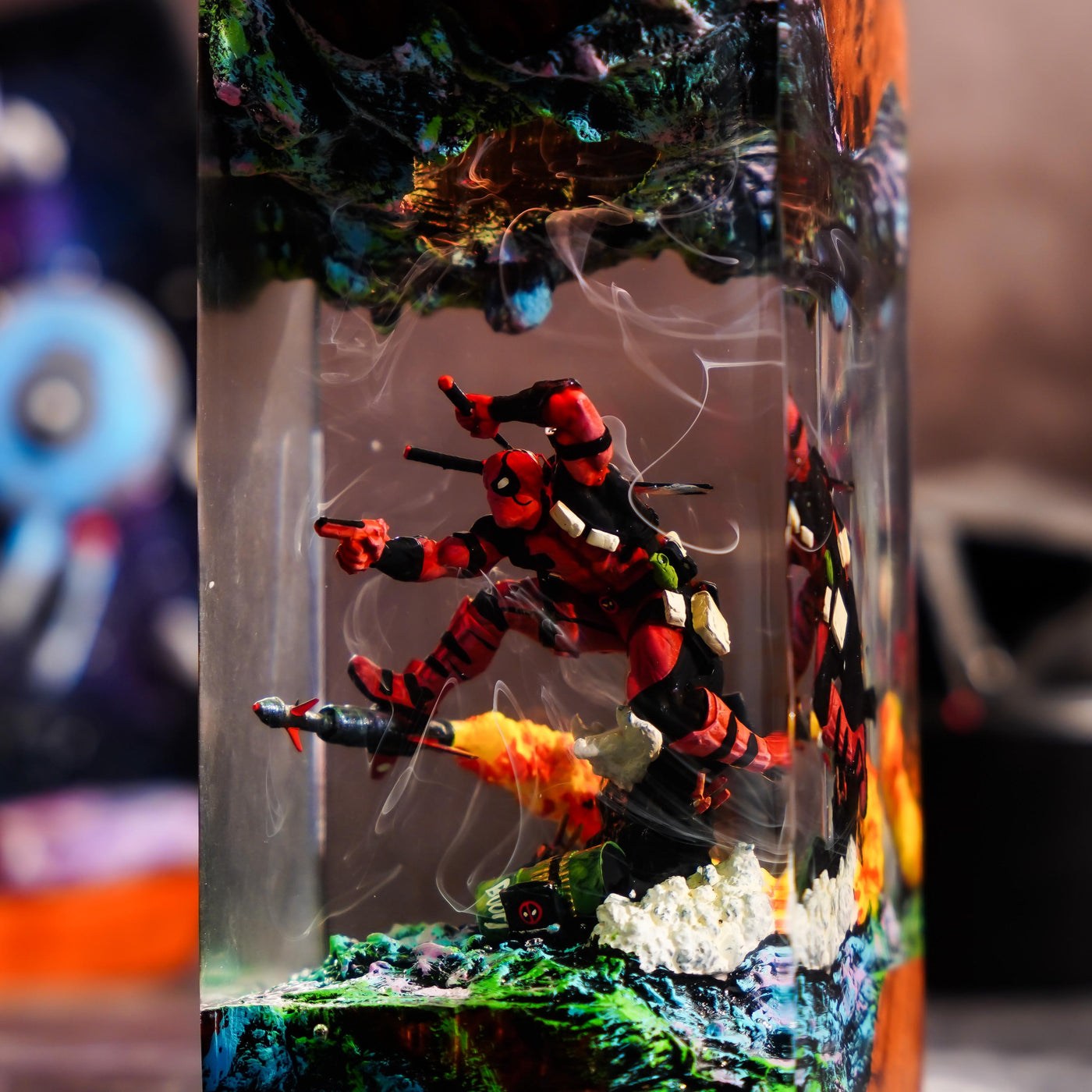 Deadpool Marvel Comics Resin Lamp
