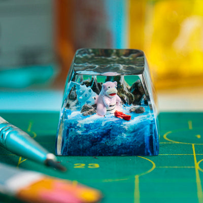 Pokemon - Slowking Artisan Keycap  4