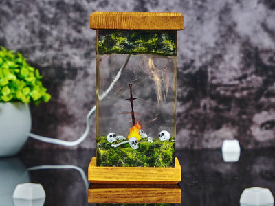 Chosen Undead Dark Souls Resin Lamp