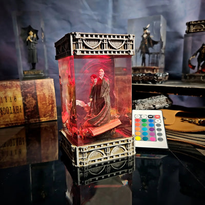 Harry Potter & Lord Voldemort Resin Lamp