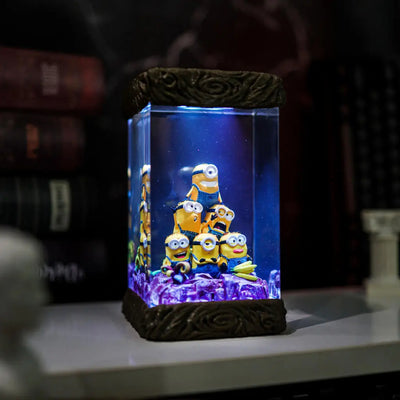 Minions Resin Lamp