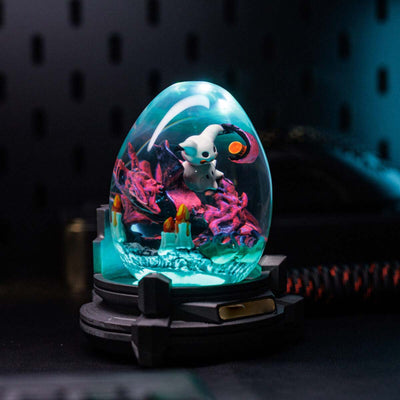 Mimikyu Pokemon Resin Lamp Egg