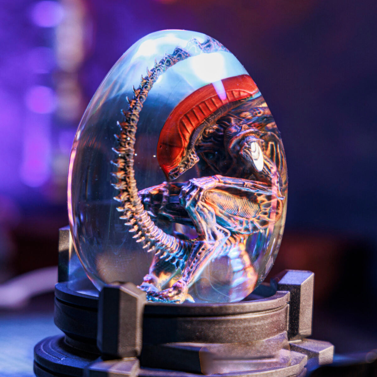 Alien Xenomorph Resin Lamp Egg