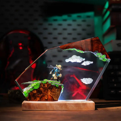 Link Pegasus The Legend of Zelda Resin Lamp