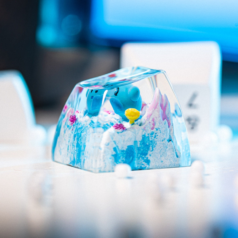 Pokemon - Suicune Artisan Keycap  3