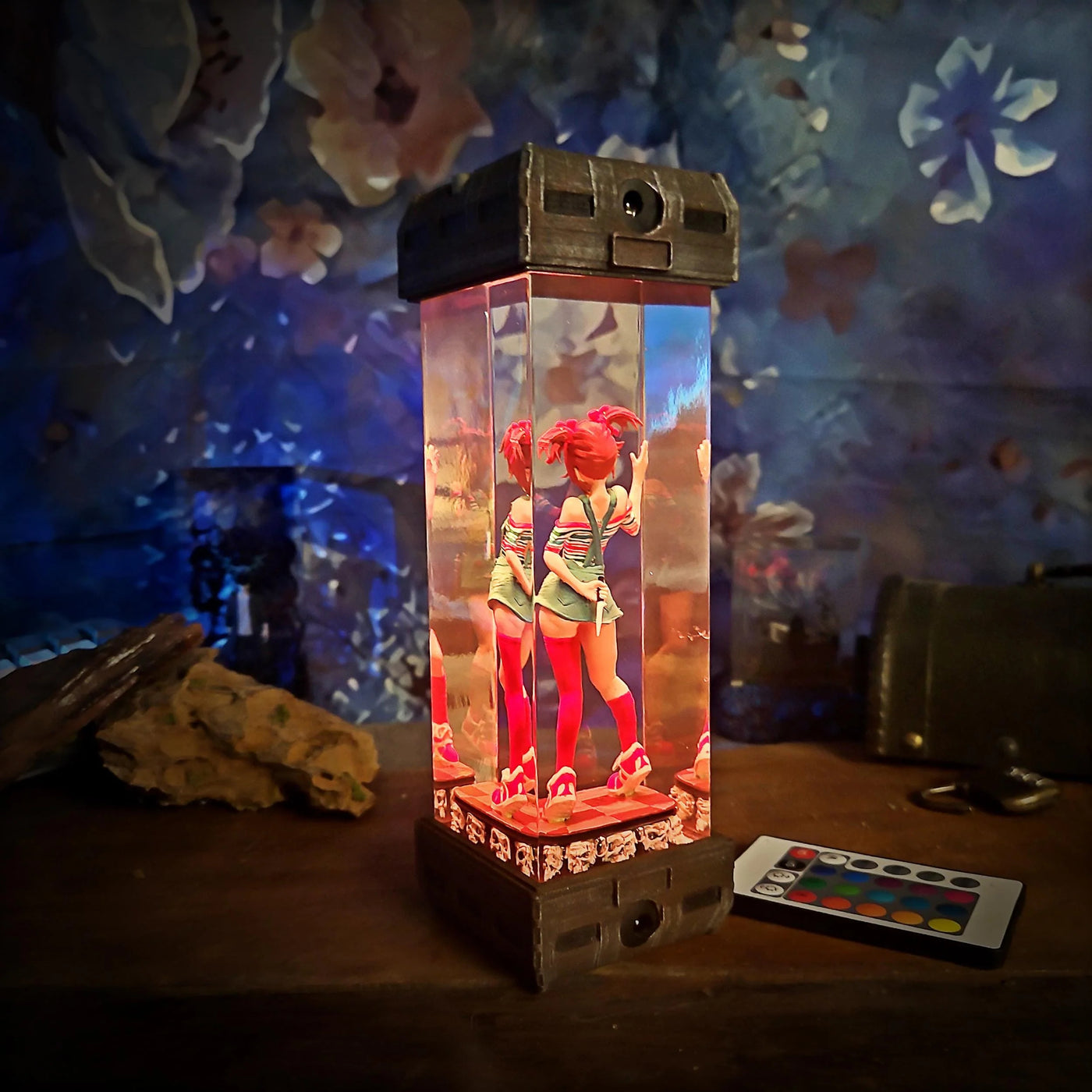 Freddy Girl Five Nights Style Resin Lamp