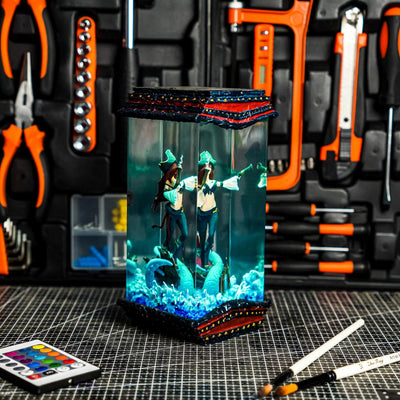 Miss Fortune League of Legends Resin Lamp