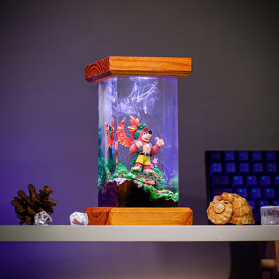 Banjo-Kazooie Pokemon Epoxy Lamp