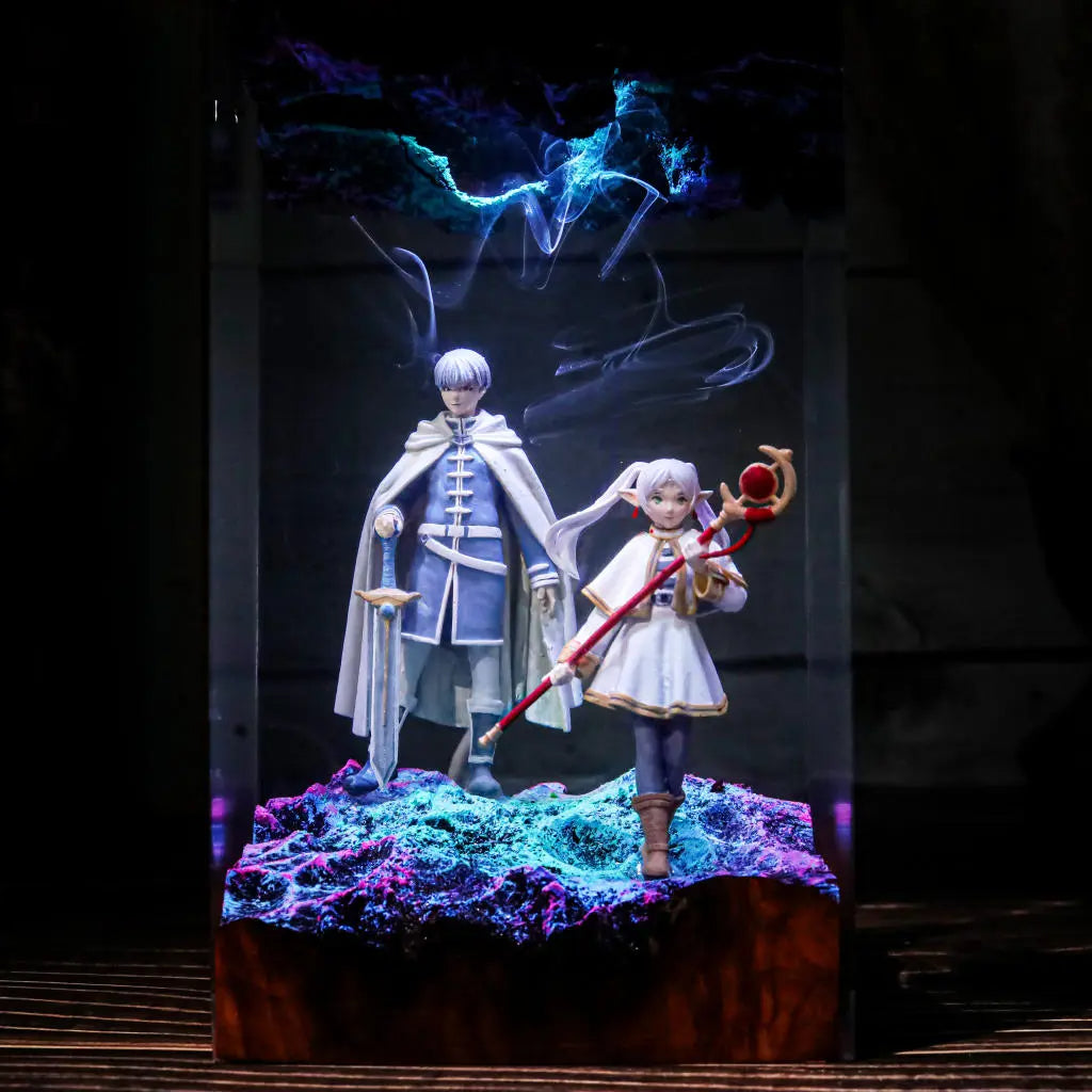 Beyond Journey's End Resin Lamp
