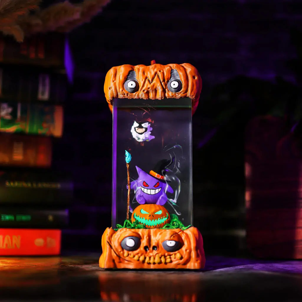 Gengar Pokémon Halloween Resin Lamp