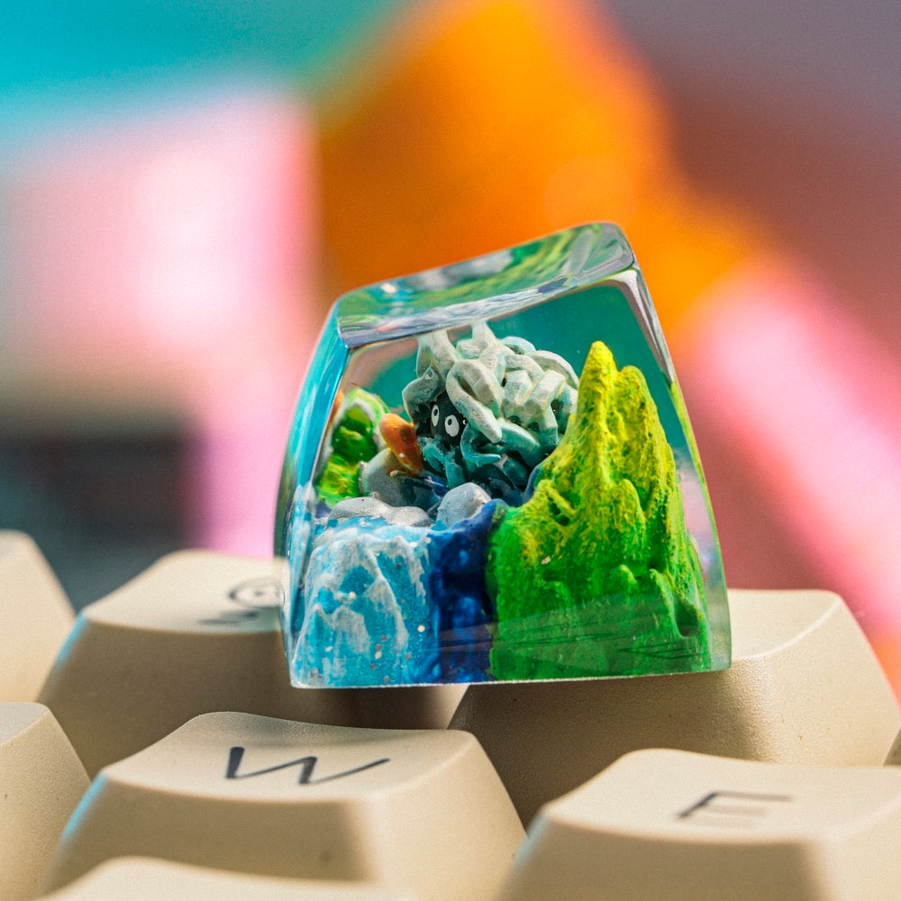 Pokemon - Tangela Artisan Keycap  2