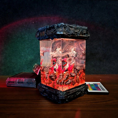 Chainsaw Man Resin Lamp