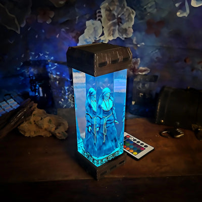 The Nun Valak Resin Lamp