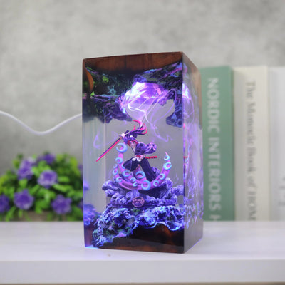Kokushibo Demon Slayer Resin Lamp