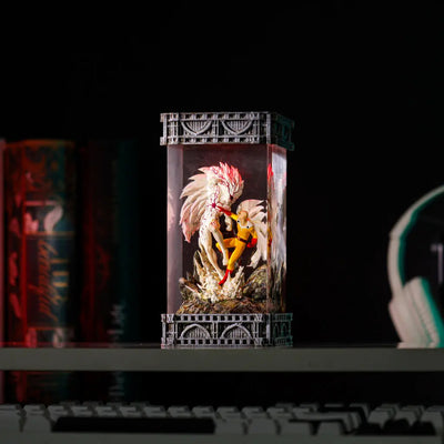 Saitama vs Boros One Punch Man Lamp