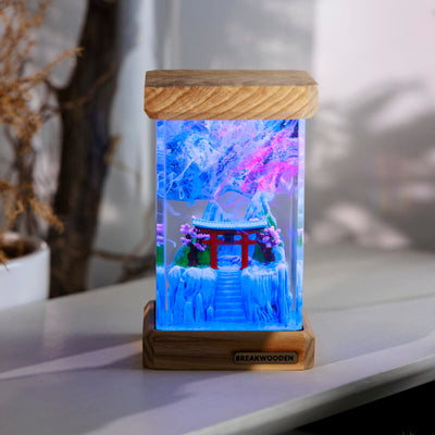 Frozen Torri Gate Resin Lamp