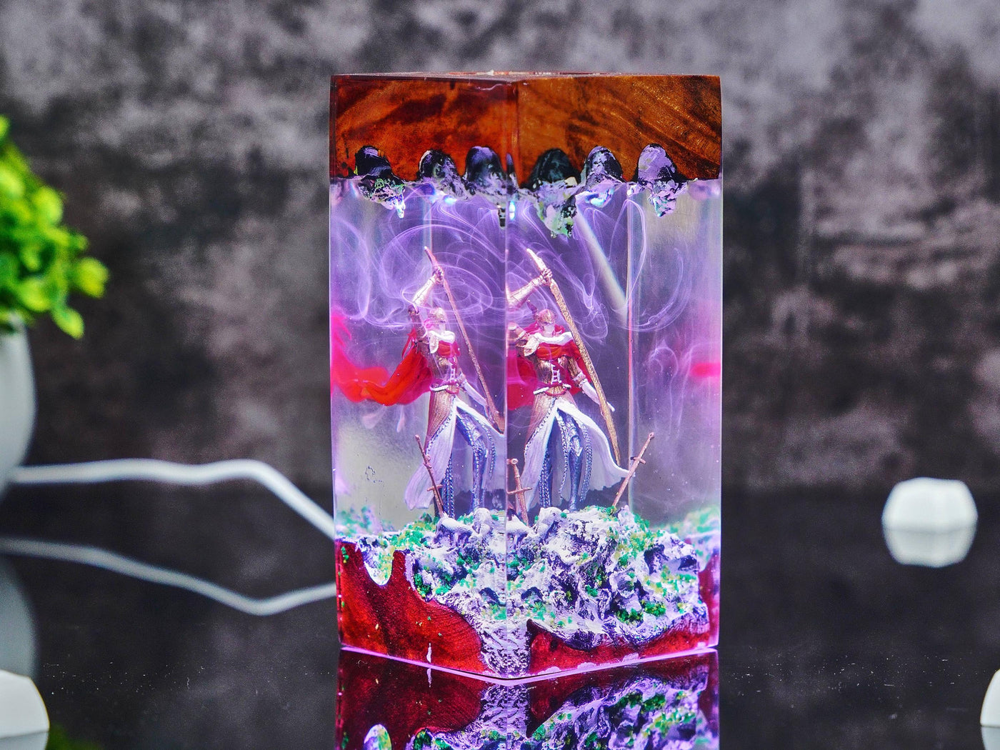 Malenia Elden Ring Resin Lamp