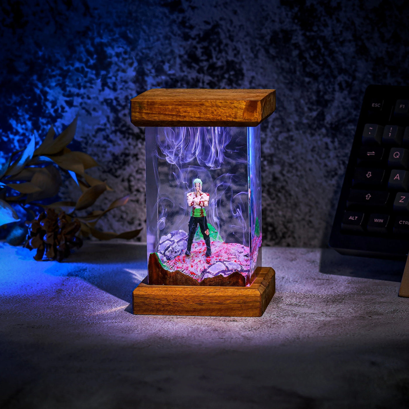 Zoro One Piece Resin Lamp