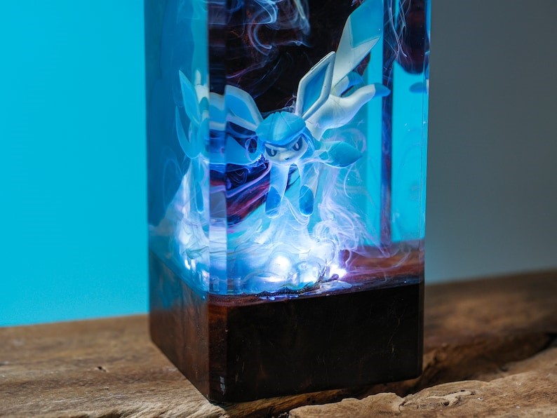 Glaceon Pokemon Night Light