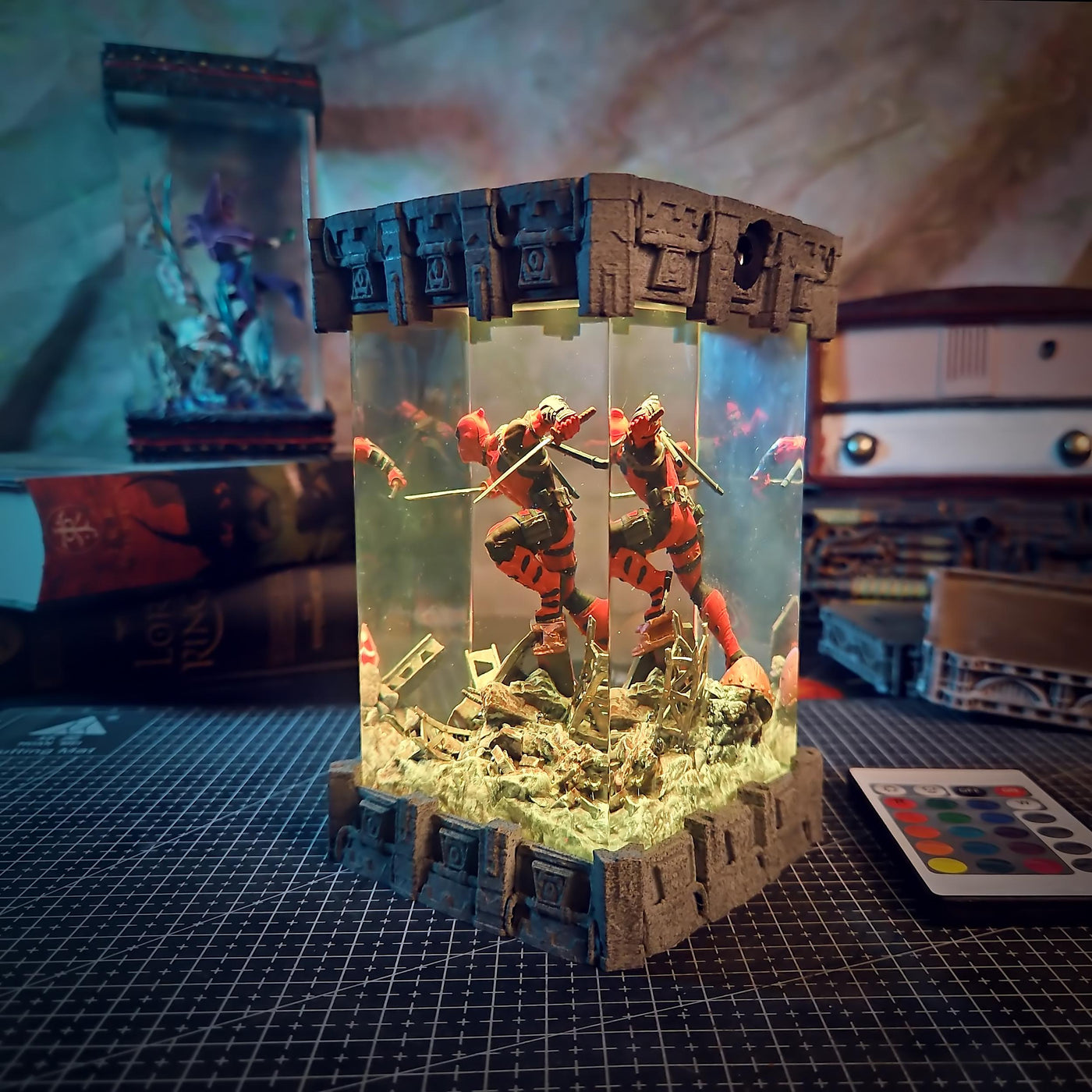 Deadpool Resin Lamp