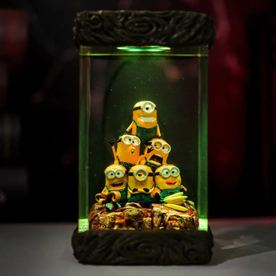 Minions Resin Lamp