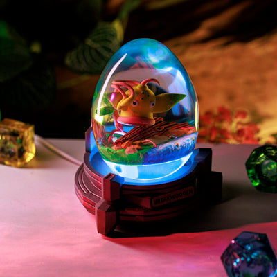 Weepinbell Resin Lamp Egg